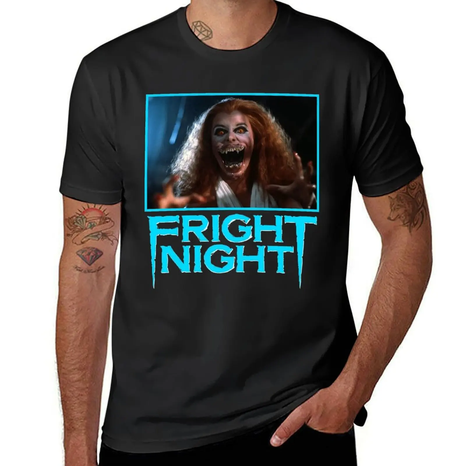 

Fright Night T-shirt boys animal print tees for a boy fruit of the loom mens t shirts