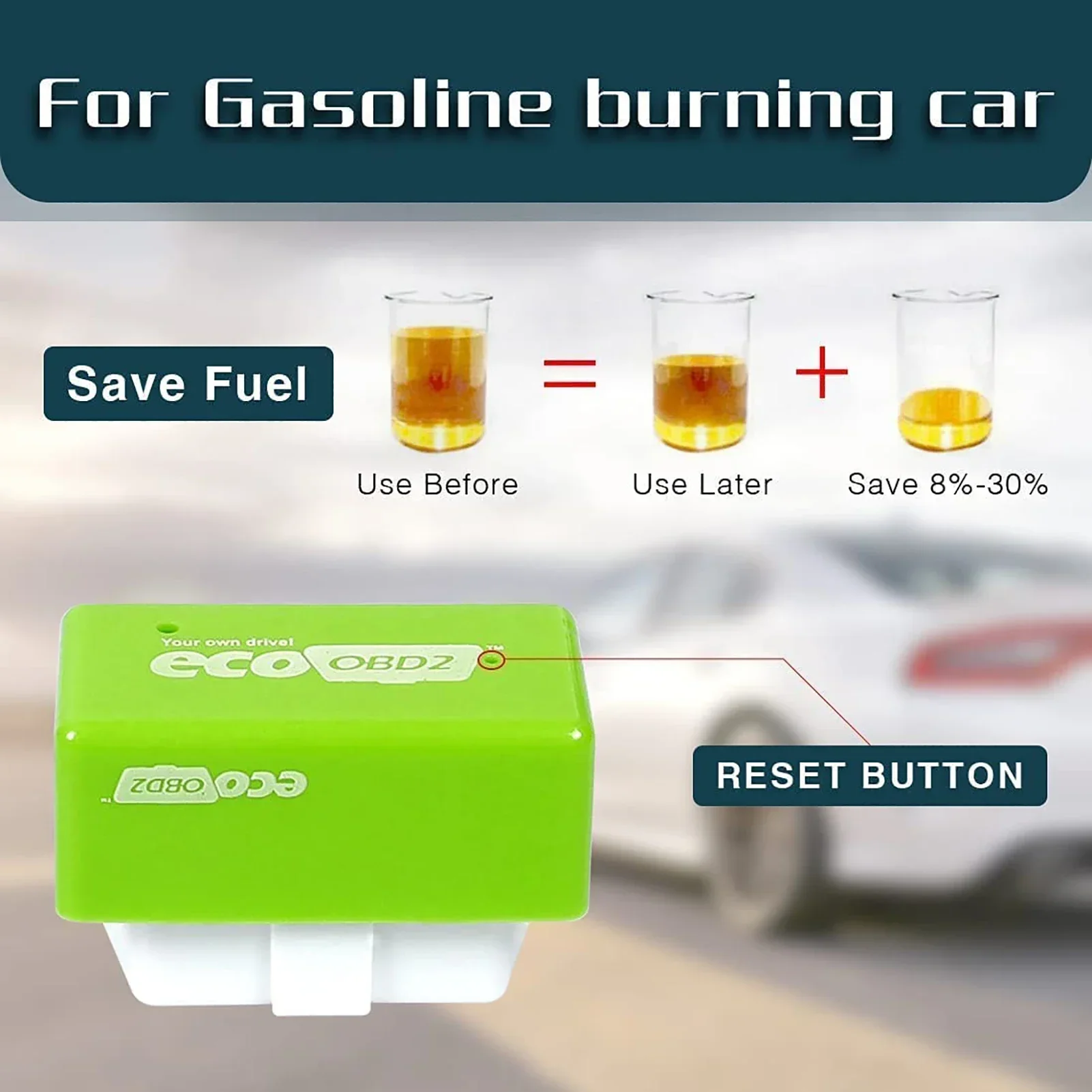 Vehicle Fuels Saver Eco OBD OBD2 Universal Benzine Economy Tuning Box Chip Device fuel saver For Petrol Car Saving