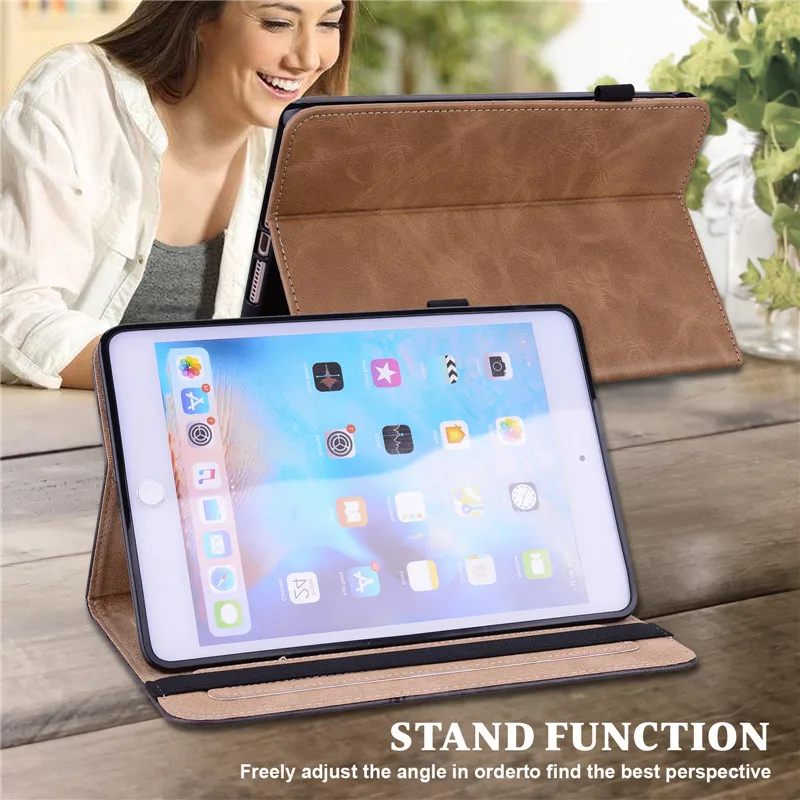 Business Wallet Stand Leather Cover