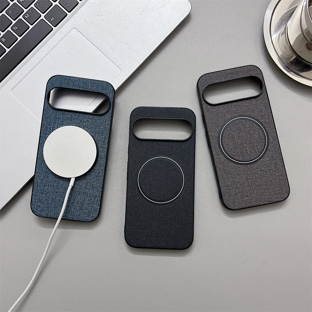 Premium Fabric Magnetic Wireless Charging Slim Cover