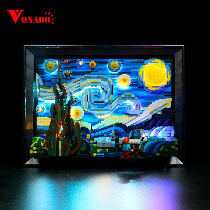 Building Blocks Light For 21333 Ideas The Starry Night