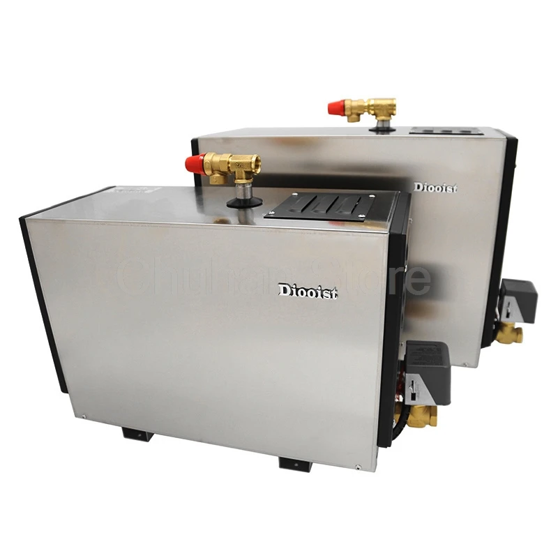 High Quality 6KW Stainless Steel Steam Sauna Bath Generator With Auto Descaling Device 5
