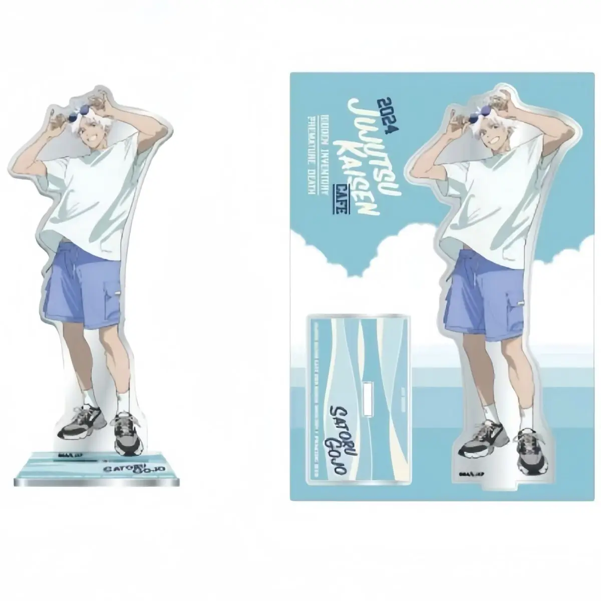 

Акриловый красивый стоячий знак для косплея из аниме «джутсу», Сатору, годжо, подарок на выпускной