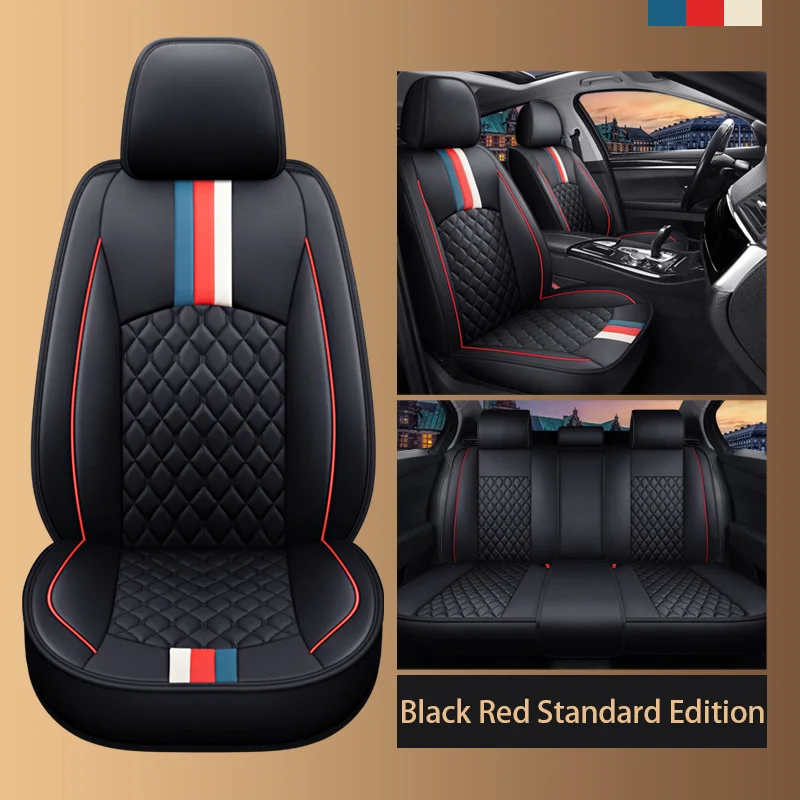 

WZBWZX Leather Car Seat Cover For Lifan All Models 320 X50 720 620 520 X60 820 X80 Car Accessories Car-Styling 5 Seats