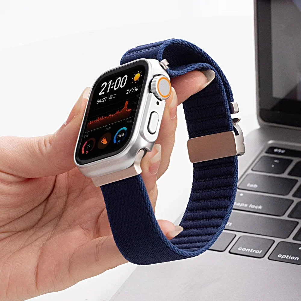 Sport Nylon Bracelet with Parachute Buckle Strap