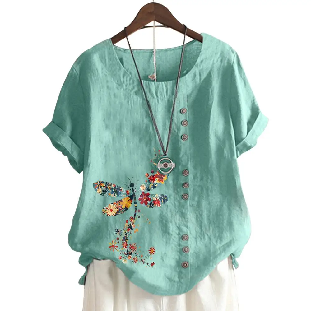 

Stylish Round Neck Short Sleeve Top for Women in 11 Vibrant Colors