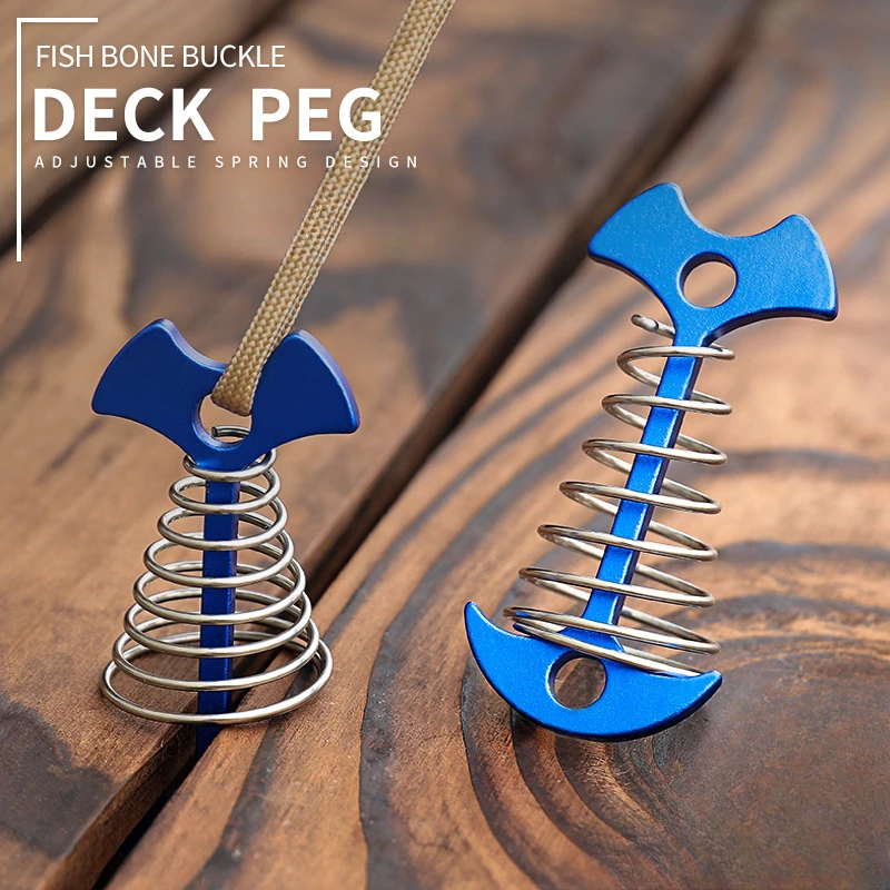 

Внешние аксессуары для палатки, гвозди из алюминиевого сплава, из нержавеющей стали, с фиксированным пружинным крючком, аксессуары для палатки