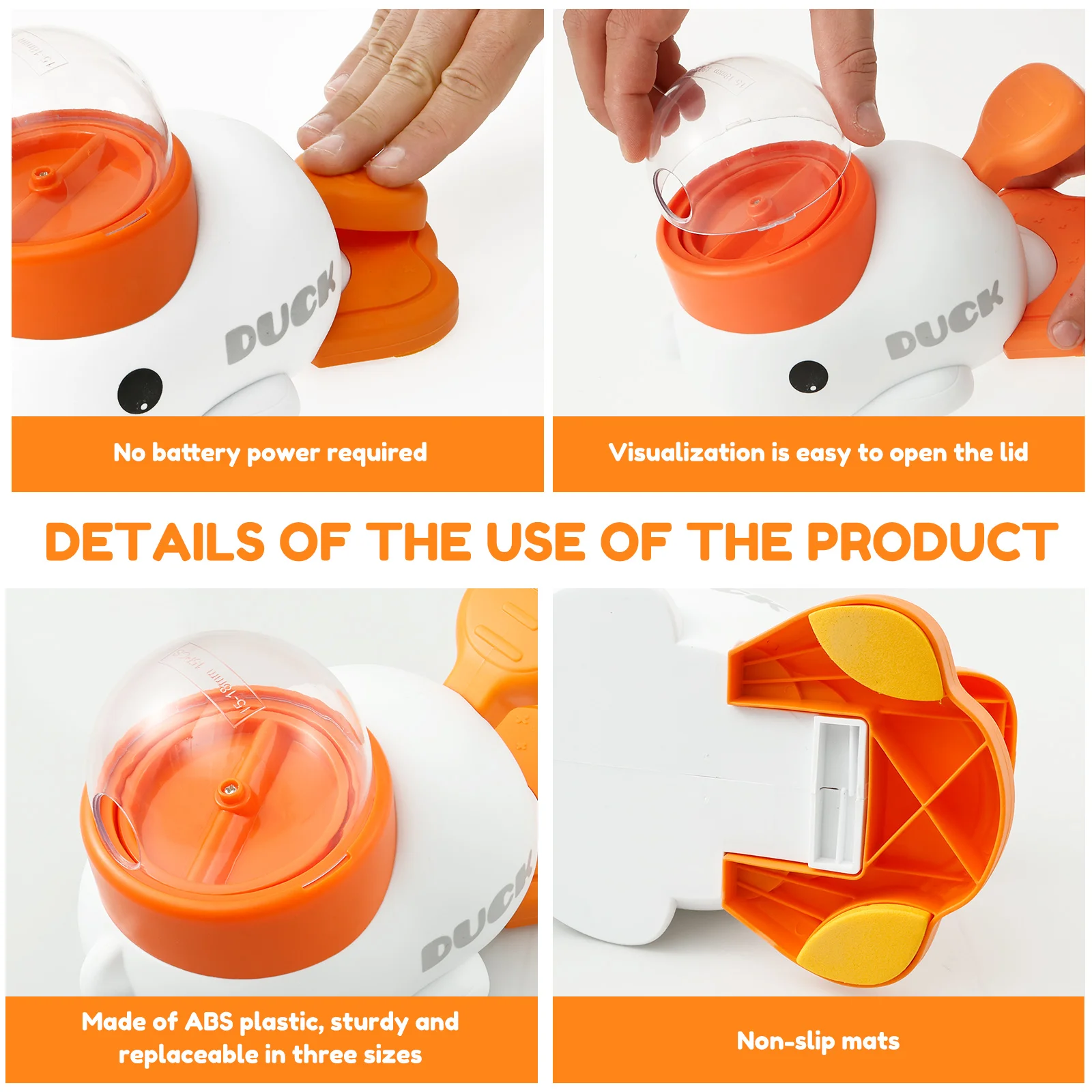 ABS Interactive Dog Slow Feeder Toy for Pet Training