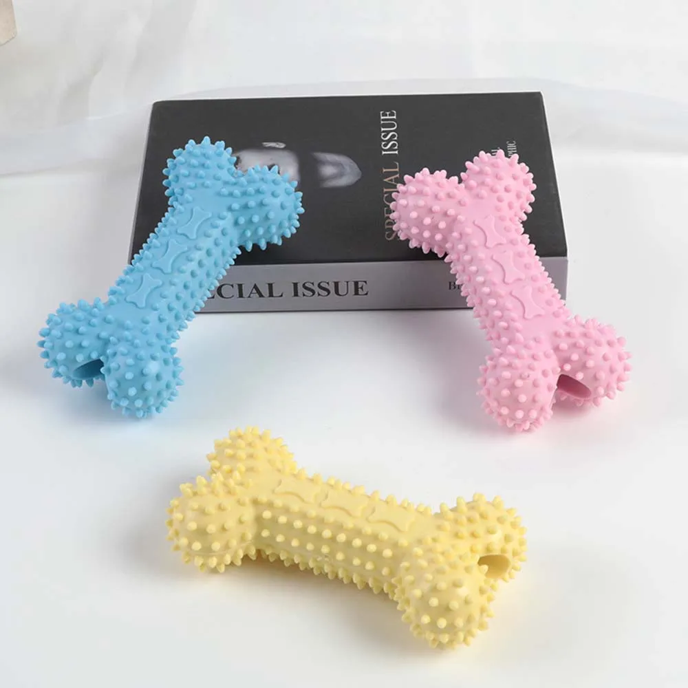 

Pet Dog Molar Hedgehog Bone Toys Rubber Bite-resistant Teeth Cleaning Chew Training Toys for Puppy Cat Pet Chew Toy Supplies