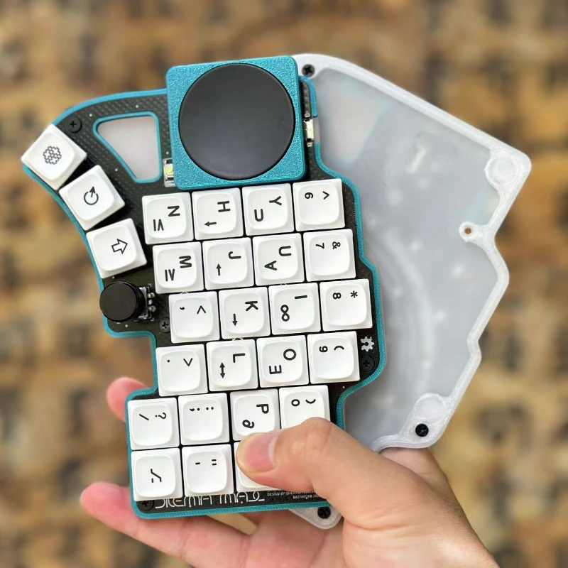 ディレママックススプリットキーボードキットカスタム有線シングル