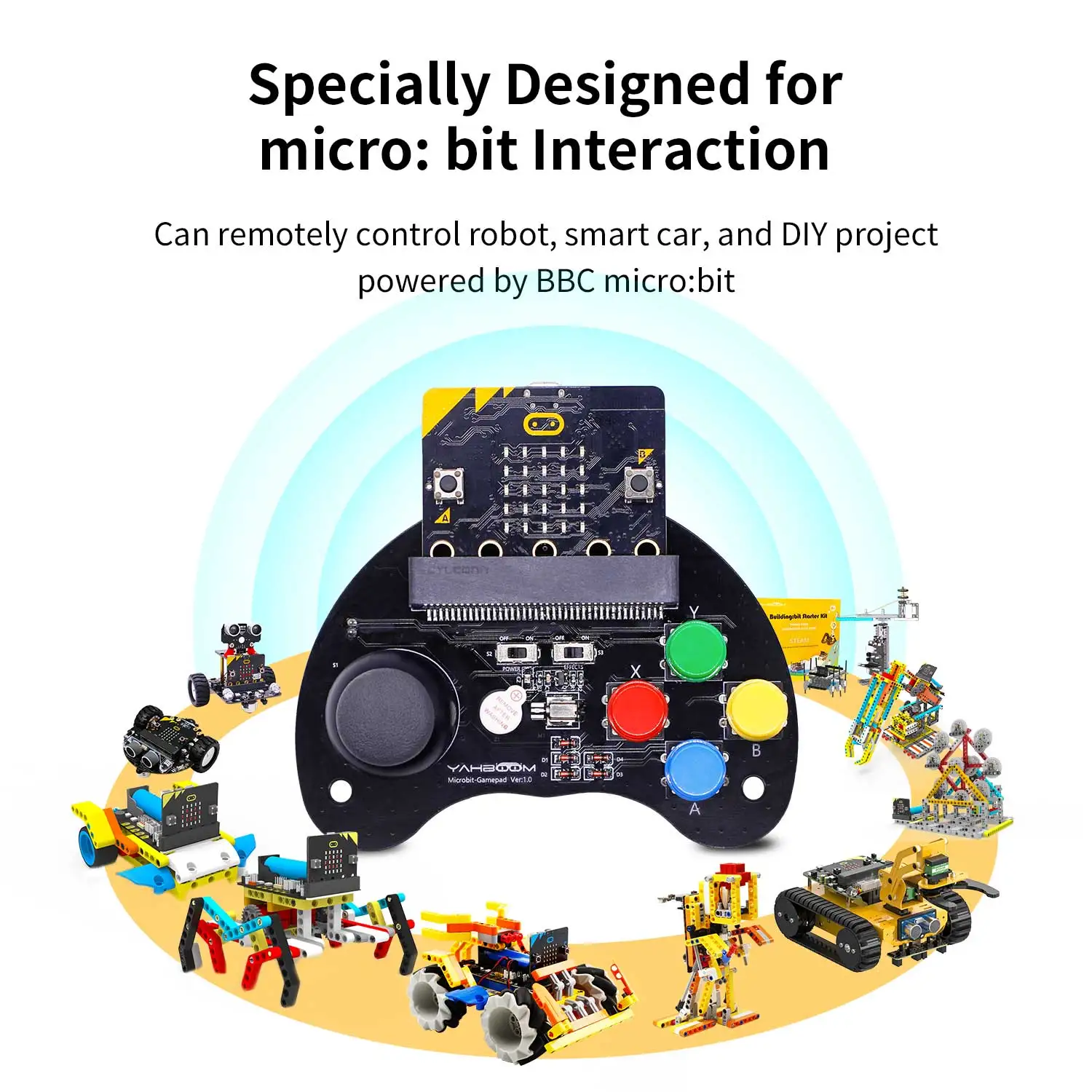 Programmable Remote Control Game Joystick Kit for DIY Electronic Projects