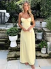 Townlike Elegant Maxi Long Waist Wrap A-line Dress Women Spaghetti Strap 2024 Spring Summer Dress Backless Sexy Party Dresses 2