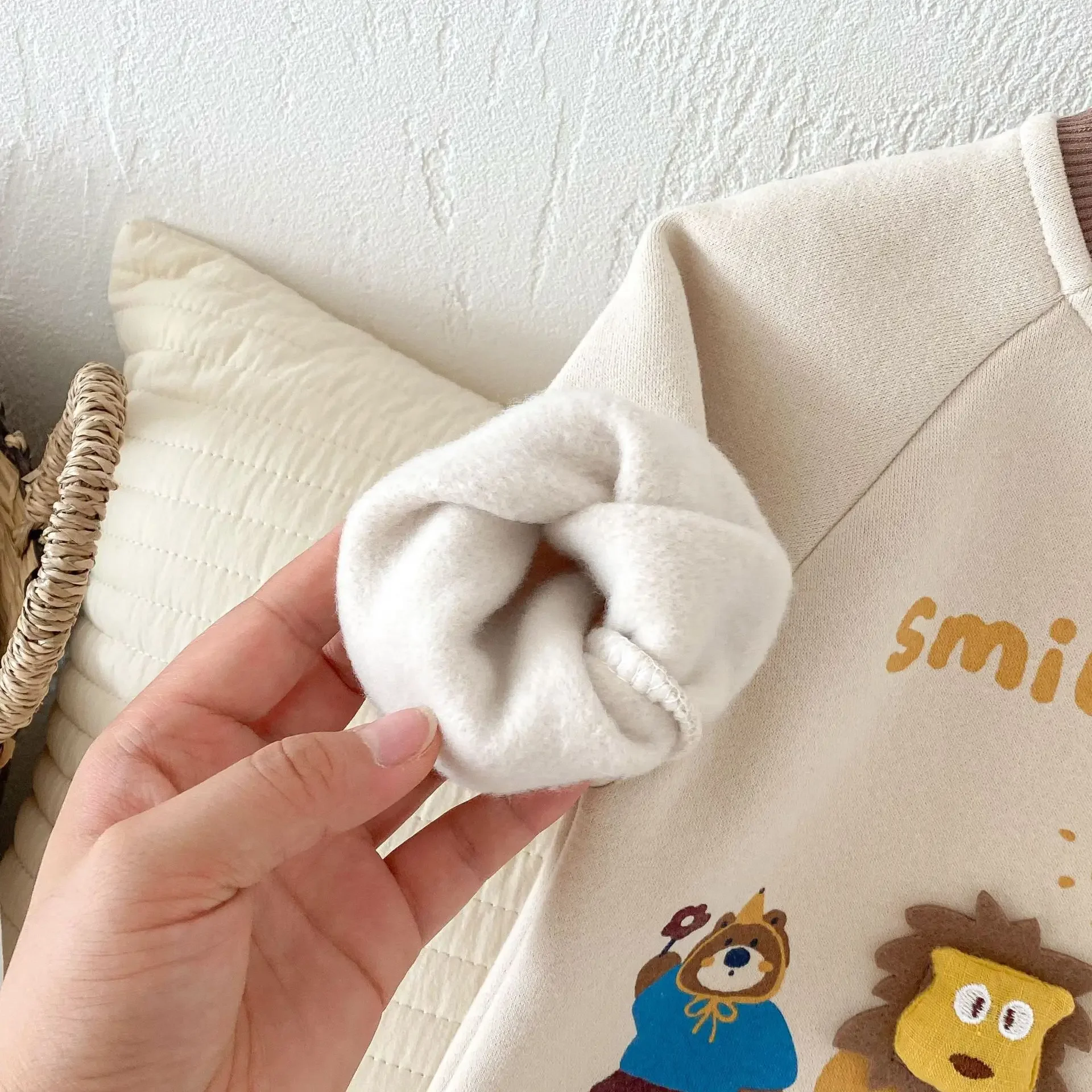 Baby Clothes For 0-2 Years Old Rompers Baby Winter Cartoon Jumpsuit Boys Winter Thick Bodysuits Newborn Clothes One-Pieces