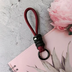Stylish Braided Lanyard Keychain for Women - Fashionable Anti-Loss Rope & DIY Accessories (N)