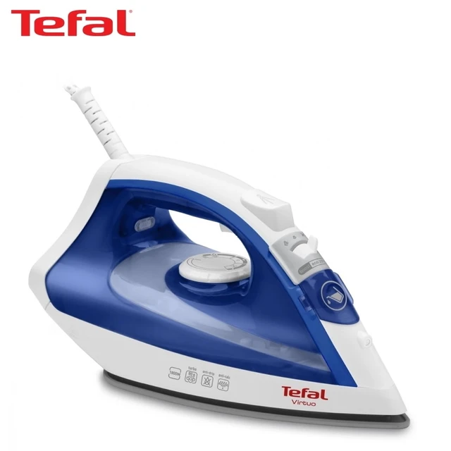 Iron Tefal Virtuo Fv1711e0 1800 W White blue Electric Irons
