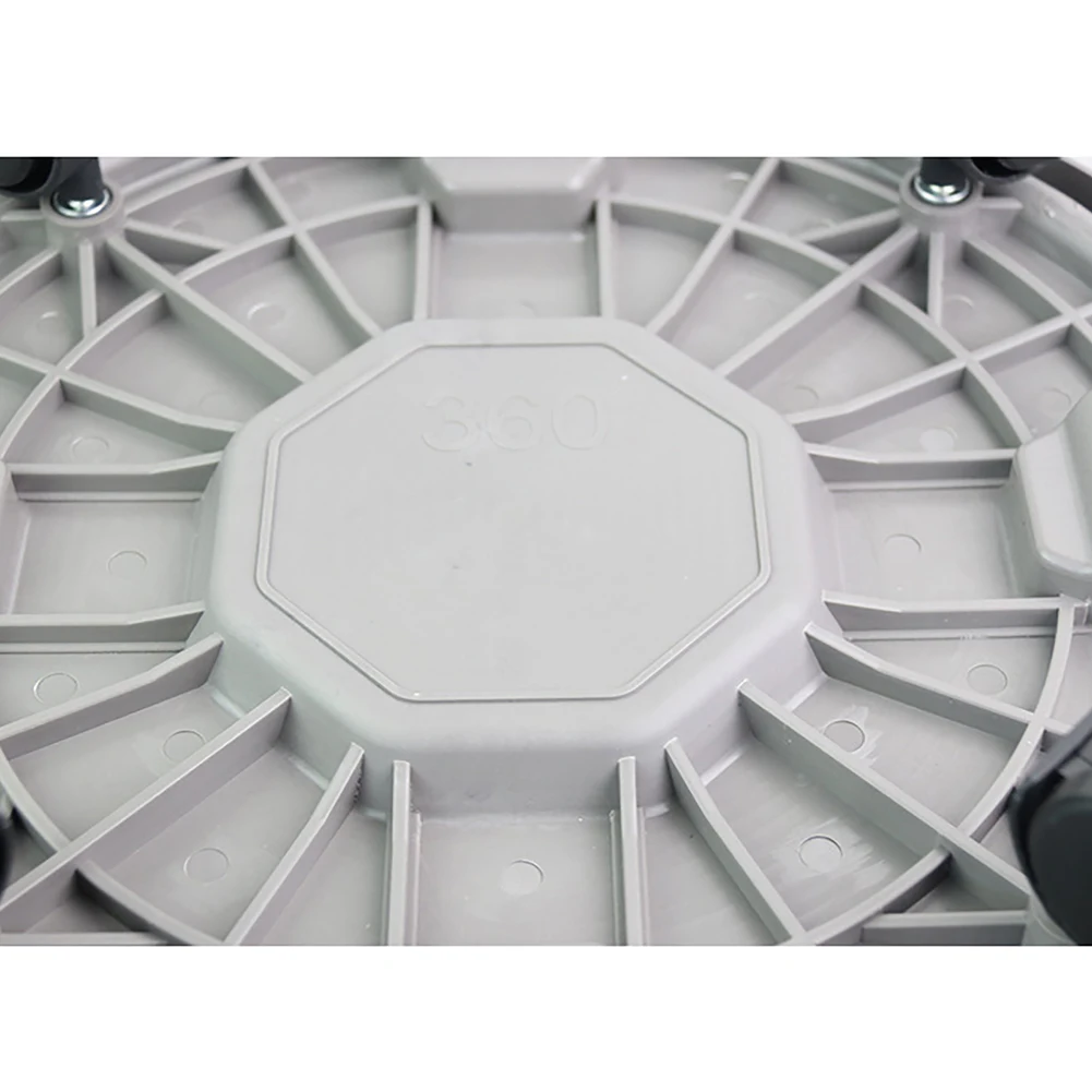 260 mm Pflanzenbeweger mit Rädern, beweglicher Pfannenhalter, Blumentopfbasis, runder Kunststoff-Blumentopf, bewegliches Tablett, Pflanzenständerbasis ﻿ – Detail 6