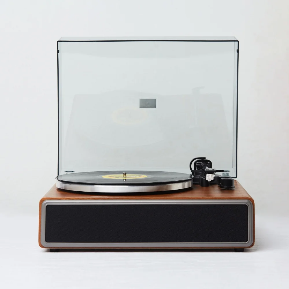 블루투스 재생/Aux 입력/RCA 출력/자동 정지/2단 속도 기능을 갖춘 비닐 레코드 플레이어용 고음질 무빙 마그넷 카트리지 AT3600L