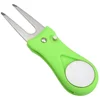 Repair Tool Golf Divot Tool Pitch Mark Pitchfork With Ball Marker CLEVER DESIGN Golf Divot Repair Tool Golf Pitchfork 6