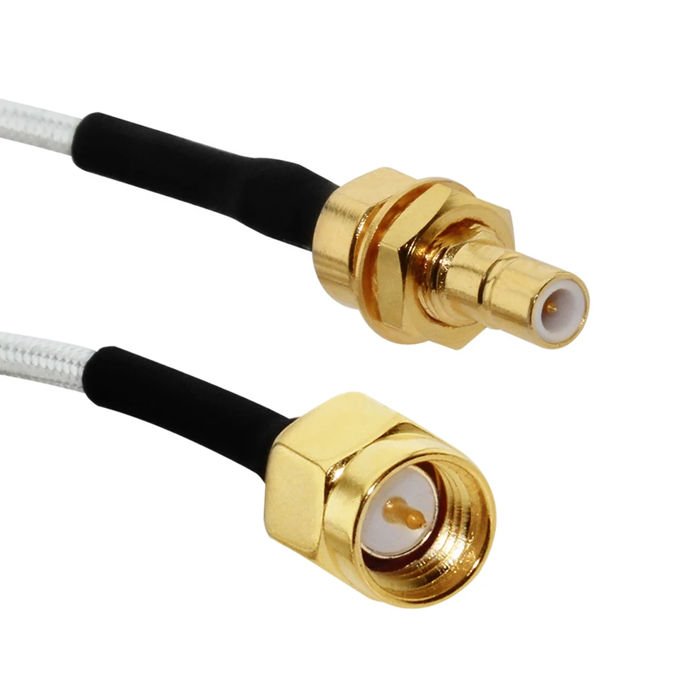 RF Connettore RF Paratia N Femmina Per Cavo Semirigido RG405 (.086") - Da Saldare Connettore N Femmina - Foto 5