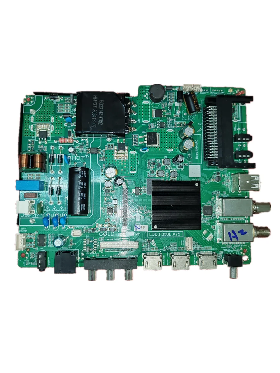 

LDD.H350E.A75 Three in one TV motherboard tested well, physical photos taken Android 9.0 1+8G WiFi network motherboard