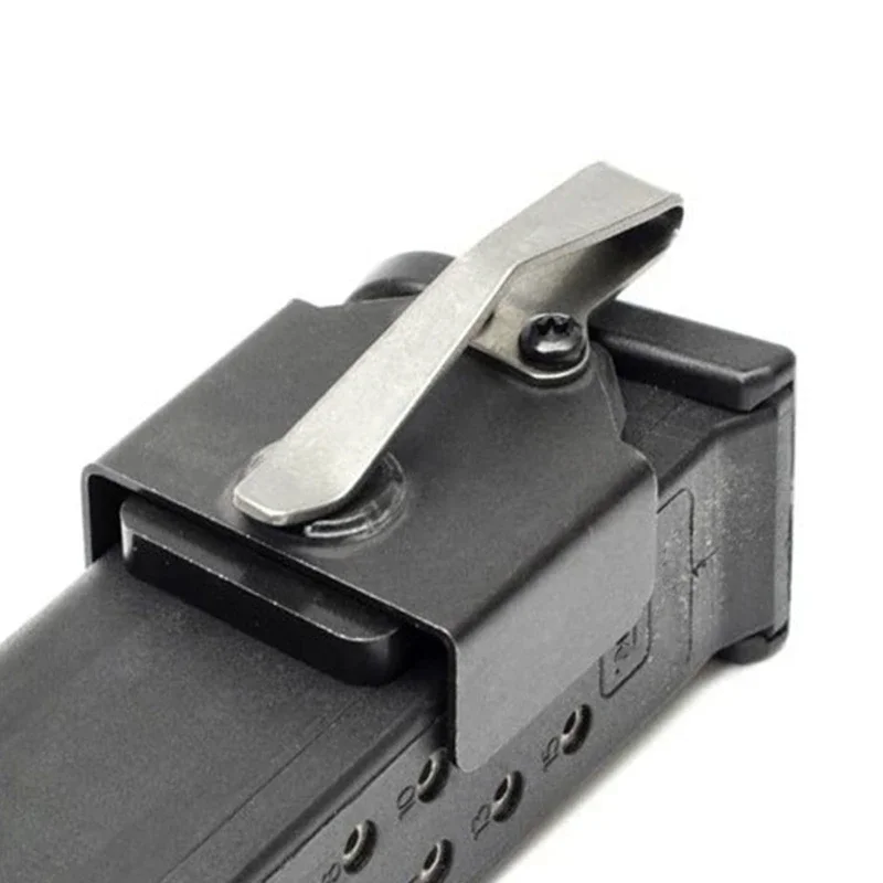Magnetic Pocket Magazine Holder Heavy Duty Magazine Holster Standard Belt Clips for 9mm /.40 S&W Hunting Accessories