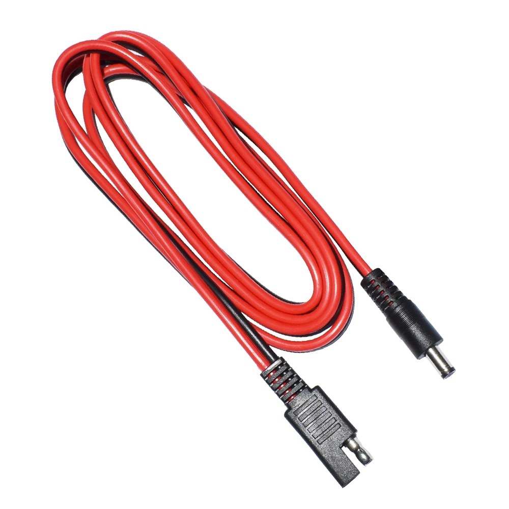 SAE ؼ  DC7955 Ͱ ִ  ̺, ڵ  ¾ , DIY 16AWG, 150cm SAE ÷, DC5521