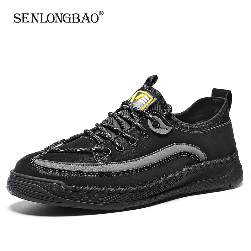 

Handmade Leather Shoes Men Casual Sneakers Comfortable Driving Shoe Soft Flat Loafers Men Shoes Hot Sale Moccasins Tooling Shoes
