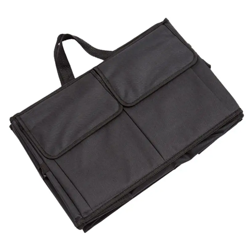 

Органайзер для багажника автомобиля, складные багажники с несколькими отделениями для хранения, автомобильные органайзеры для пикника, дороги, путешествий, кемпинга 600D