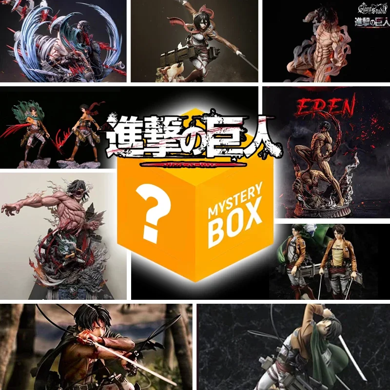 Mystery Anime Collectible Figures – Attack on Titan Series | Surprise Gift Box
