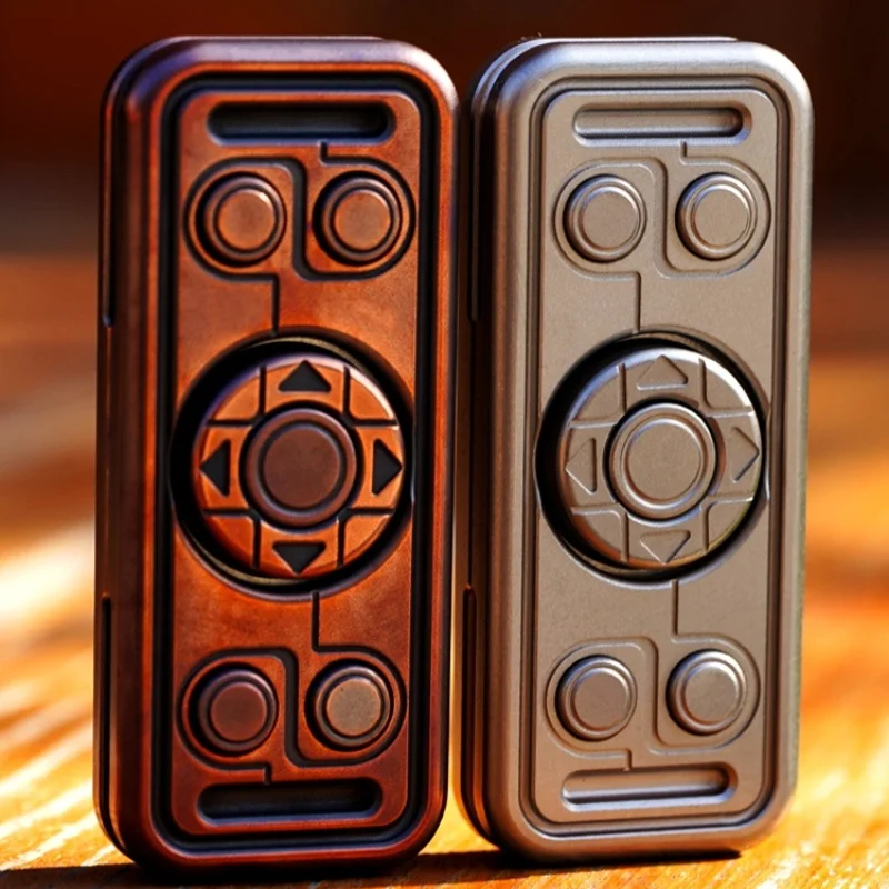 

Game rp Ro Fingertip Gyro Titanium Alloy Copper Adult Pressure Reduction Rotating Toy EDC