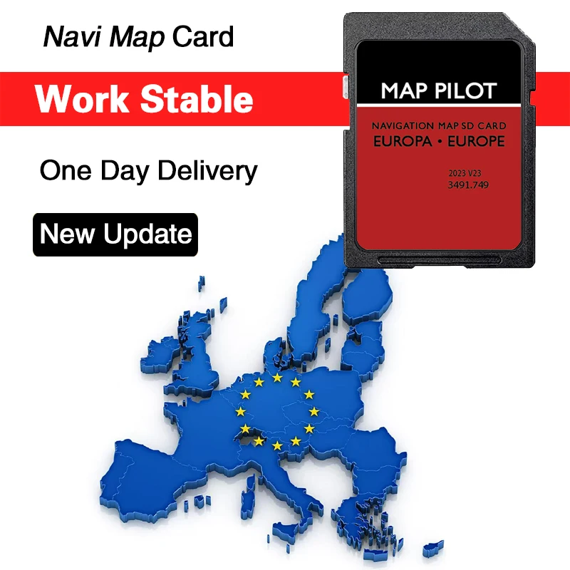 2023 Navigation Becker MAP PILOT Code 509 carte européenne pour Mercedes A B C classe E CLA CLS GLA GLK Sat Nav carte SD 8GB mise à jour