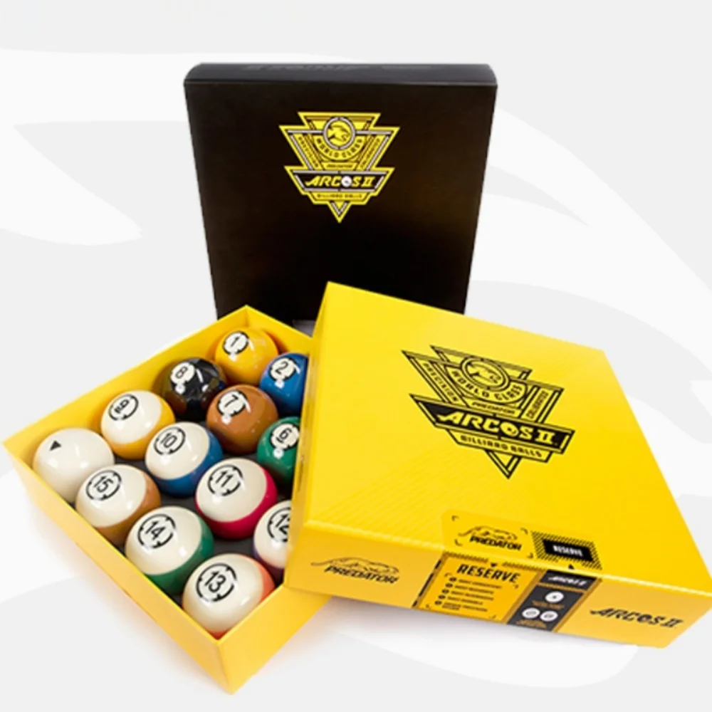 Predator ARCOS II ビリヤードボール 15個セット Predator Arcos II Ball Set — Pooltables.com