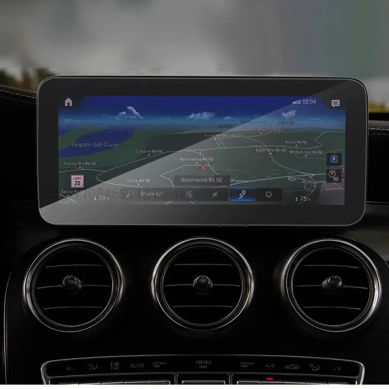 

Tempered glass screen protective film For Mercedes Benz GLC W253 2019 2020 2021Car GPS navigation LCD Anti-scratch Accessories