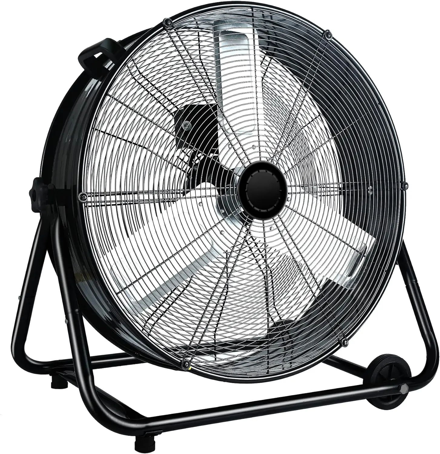 

WARMLREC Industrial Fan 24 Inch Heavy Duty Drum 3 Speed 8100 CFM Air Circulation High Velocity Fan For Warehouse