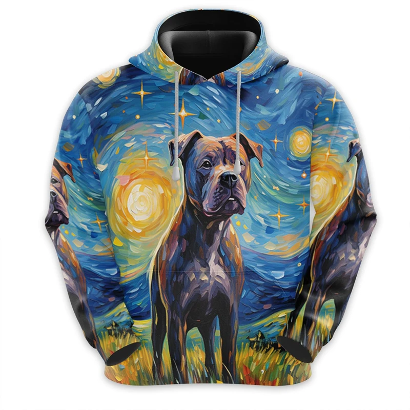 thumbnail image 1 of Sudadera con capucha con estampado 3D de perro y arte de grafiti para hombre, ropa divertida, sudaderas con capucha de husky, labrador y corgi, diseño lindo, sudadera con capucha unisex Y2k, 1 of 5