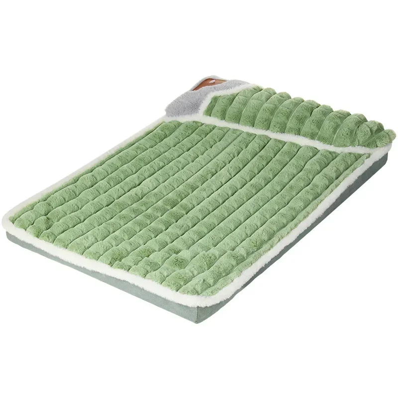 Warm Dog Mat Pet Sofa for Small Medium Dogs Plaid Bed for Cats Dogs Fluff Sleeping Removable Washable Pet Beds dog cat bed