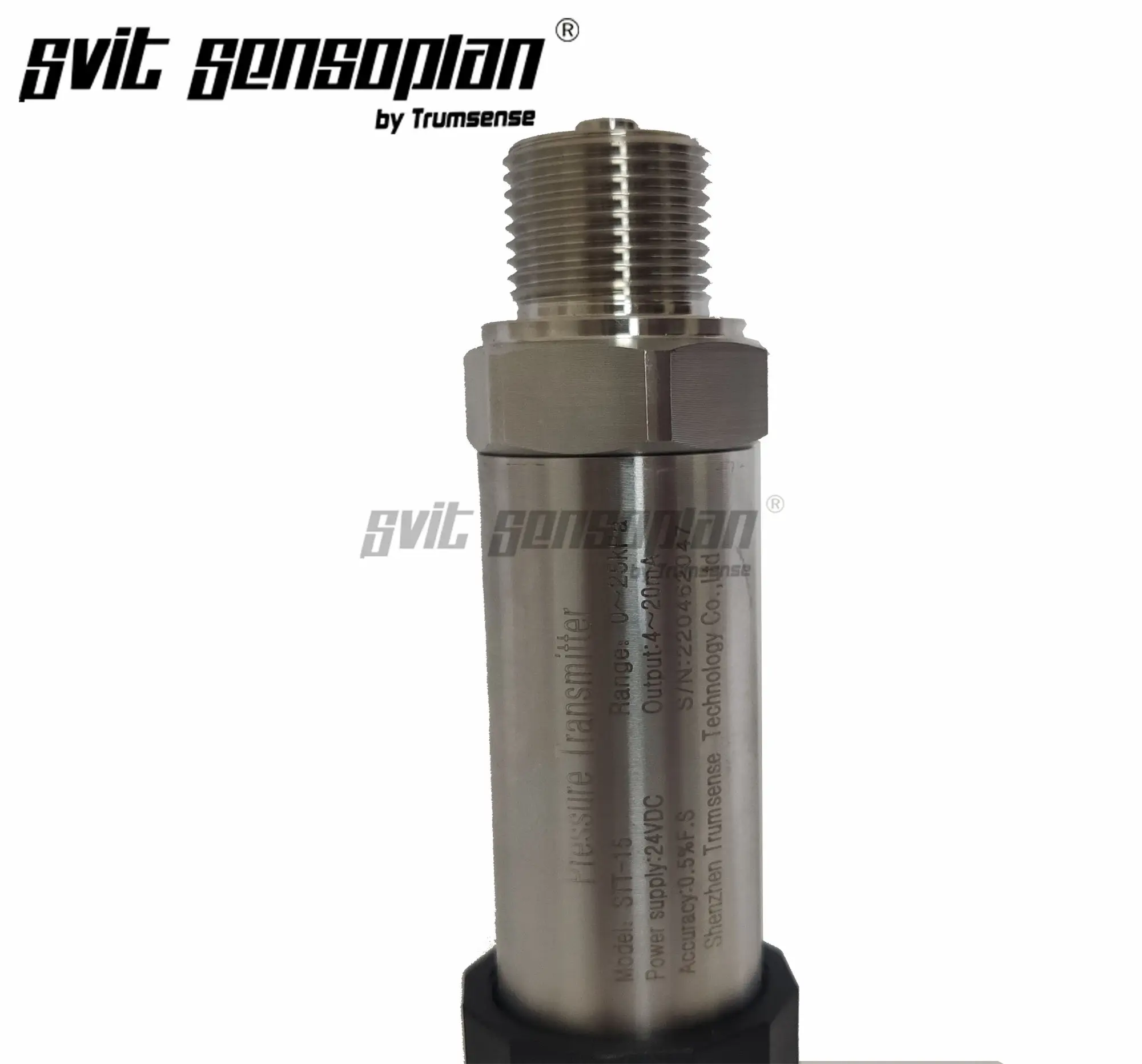 Trumsense STT15 Pressure Transmitter 0 to 25 Kpa Range 24V DC Power