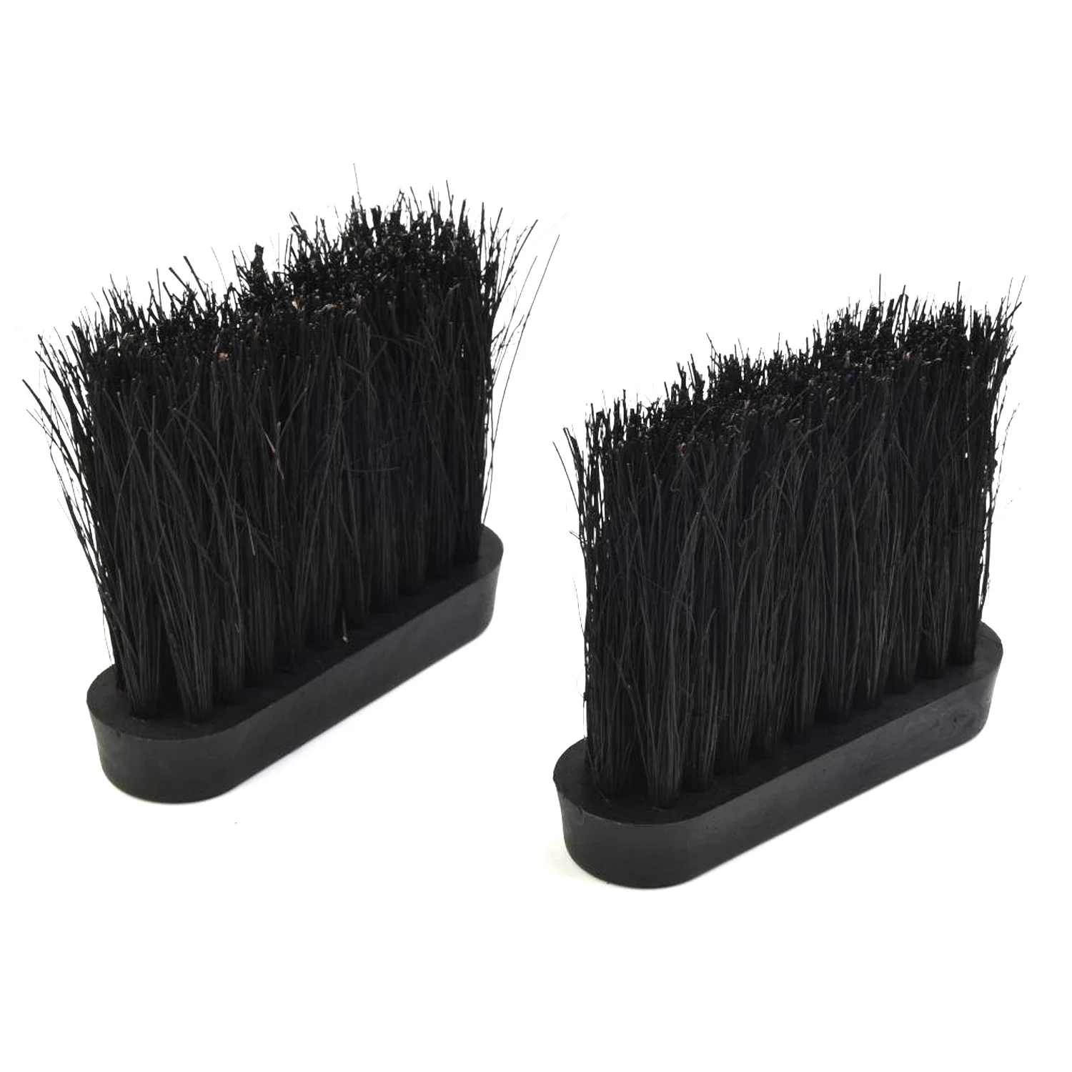 

2 PCS Fireplace Brush Oblong Replacement Spare Hearth Brush Head 7cm/8cm Refill Replacement Broom Fireplace Clean Cleaning Tools