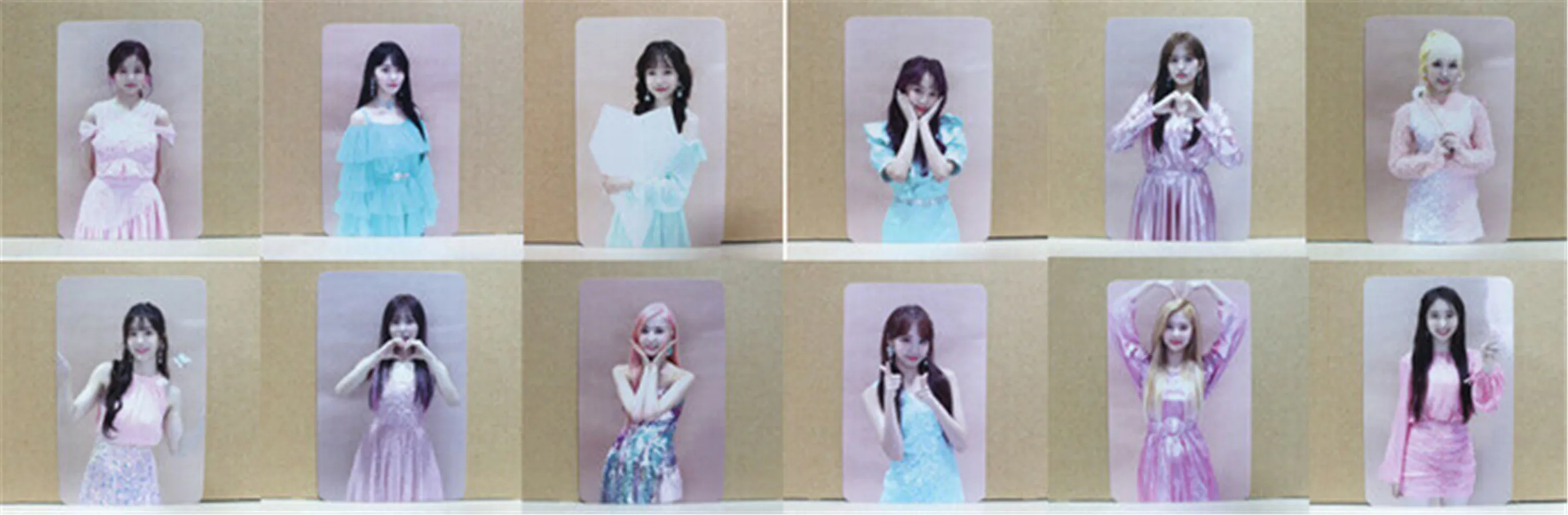 IZ*ONE トレカ etc… IZONE-Photo Card of I Z * ONE Kwon Eun Bi, Sakura Kang Hye