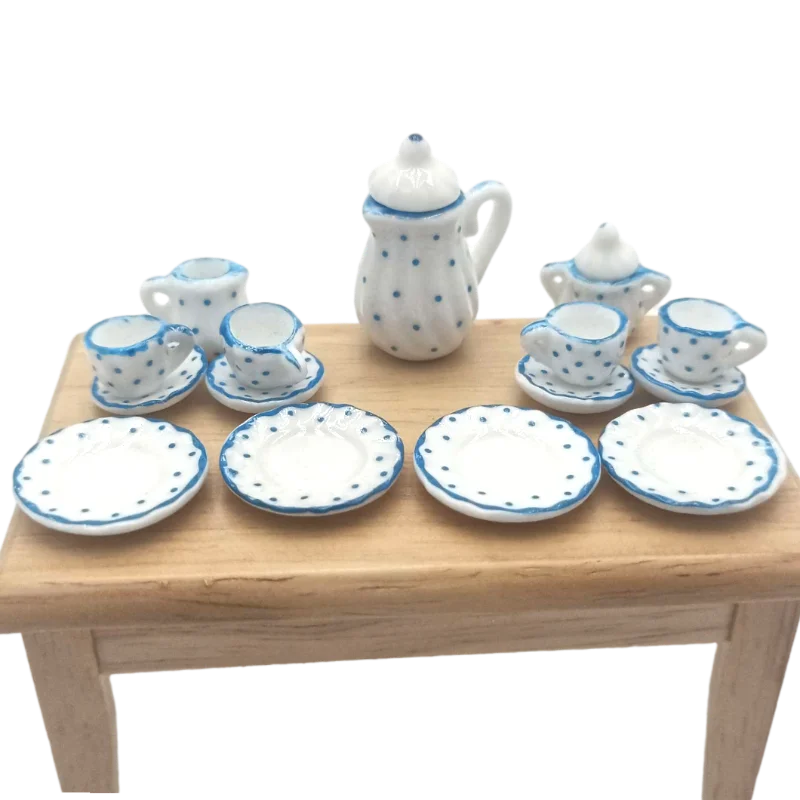 Doll Accessories BJD Doll House Ceramic Tableware
