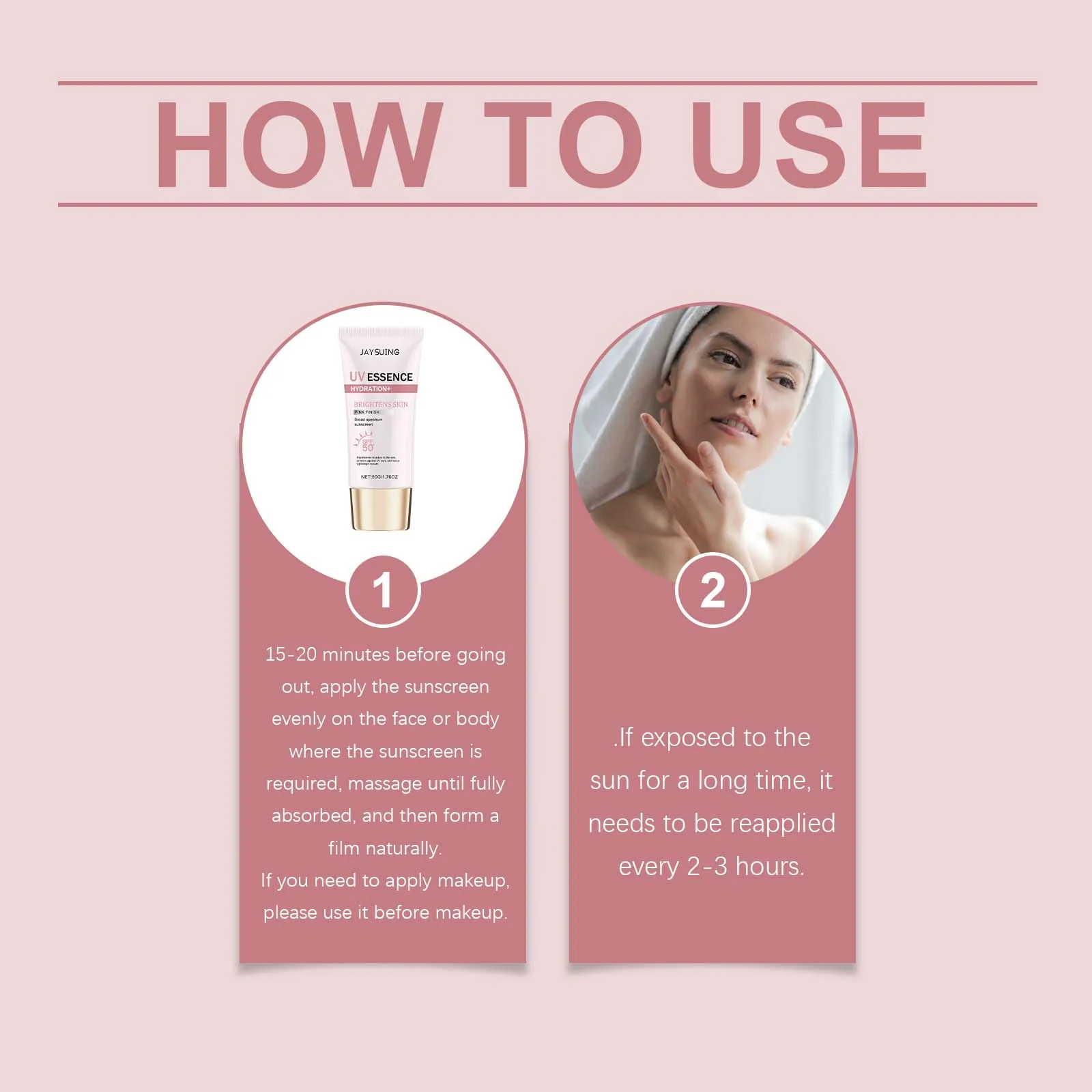 Moisturizing Sunscreen Lotion For Body Uv Protection And Brightening_voghion.com