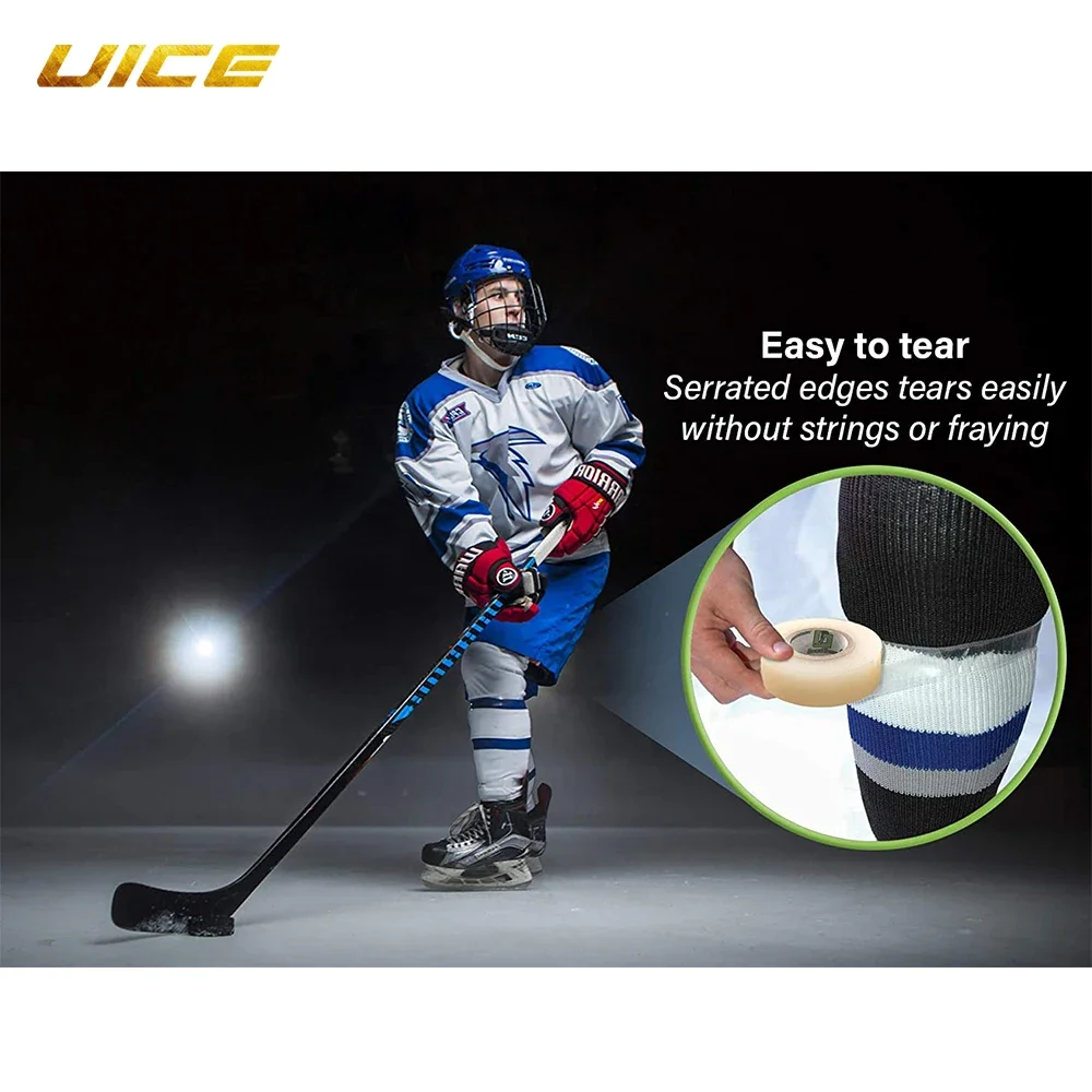 Hockey Tape PVC Clear For Ice Hockey Socks Shin Guards Shin Pad Sock Tape Sports Accessories