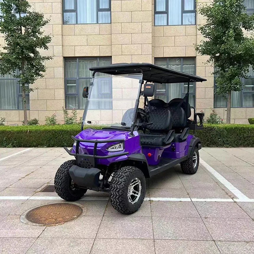 

Hot Sale 4 Seater 48V 72V Buggy AC Motor 7kw Off Road Electric Golf Carts with Lithium Battery Club Car Electric Golf Cart