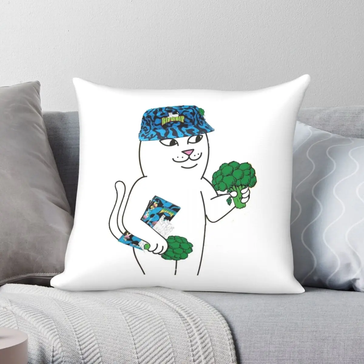 

Овощной продавец подушка чехол полиэстер Лен бархатный узор на молнии Декоративная Подушка Чехол