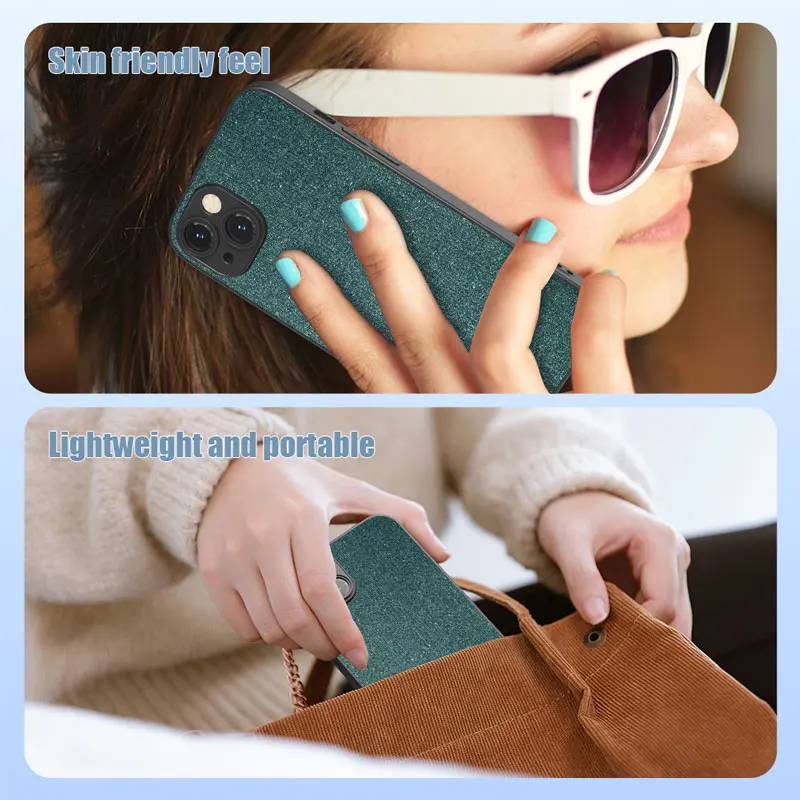 Luxury Vintage Bling Bark Leather Case
