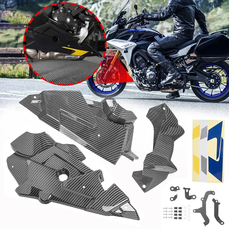 

Нижняя обтекатель двигателя мотоцикла, передний спойлер, крышка Air Dam для YAMAHA MT09 FZ09 MT-09 900 GT 2013-2020