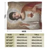 San Charles Leclerc Blanket Soft Warm Flannel Throw Blanket Plush for Bed Living room Picnic Travel Home Couch 4