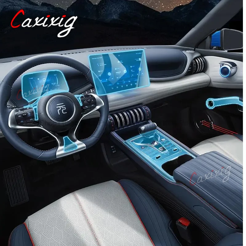 

Прозрачная ретро-пленка для BYD Atto 3 Yuan Plus 2022 2023