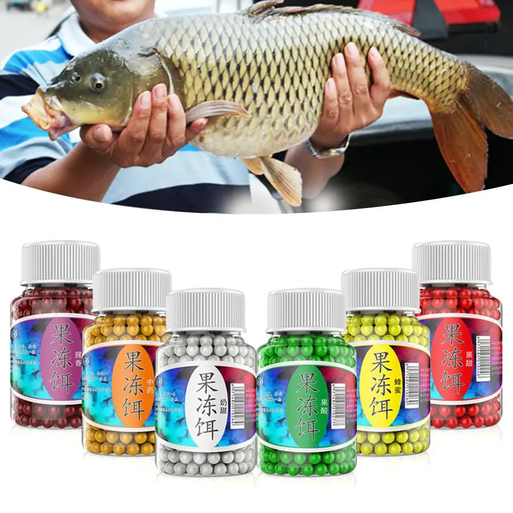 

Jelly Baits Fish Attractant Feed Carp Pesca Attractant Soft Hook Egg Fishy Aroma Goods String Nutrition Bait Flavor G1m6