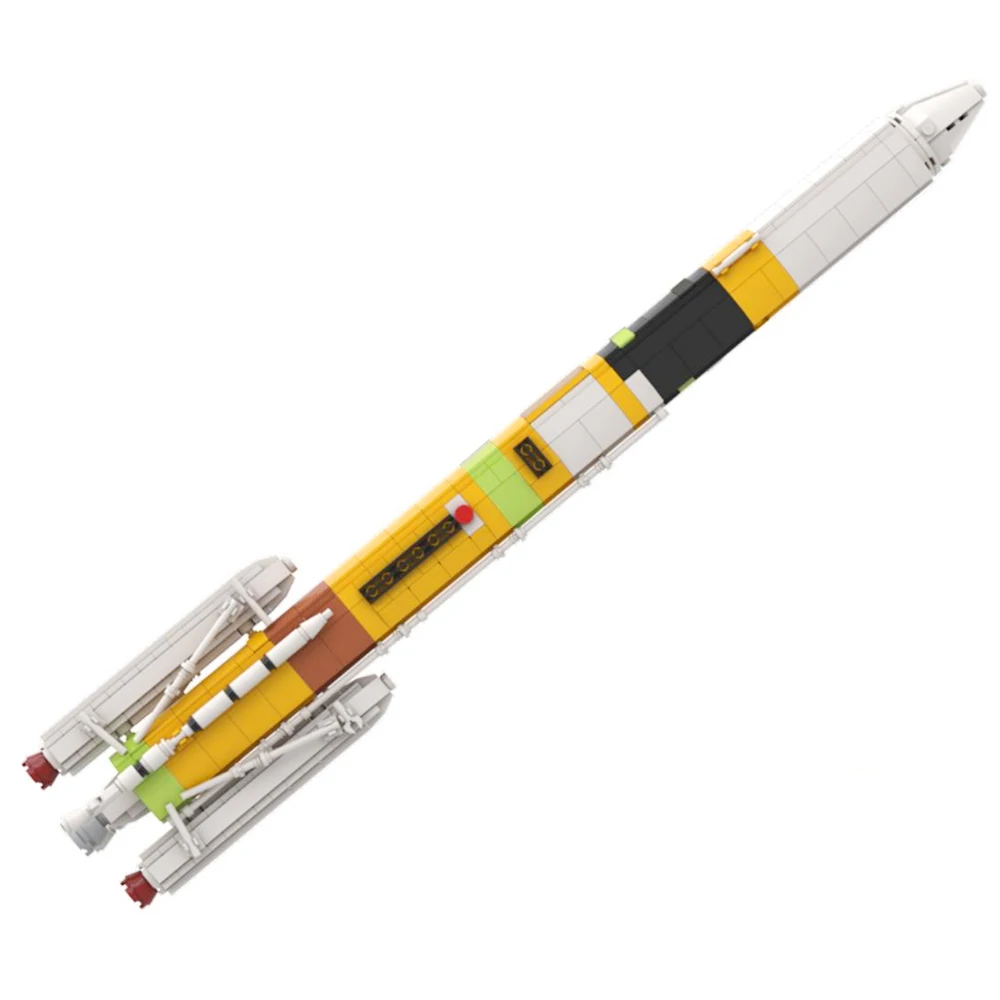 

MOC-115338 Japanese H-IIA Super-Collections Rocket Building Block Set Launch Carrier Vehicle 1:110 Scale Bricks Toys Kids Gifts